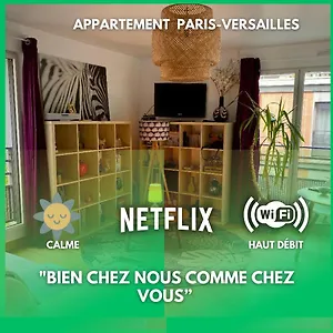 Paris-versailles-cosy-calme-wifi Appartement Paris